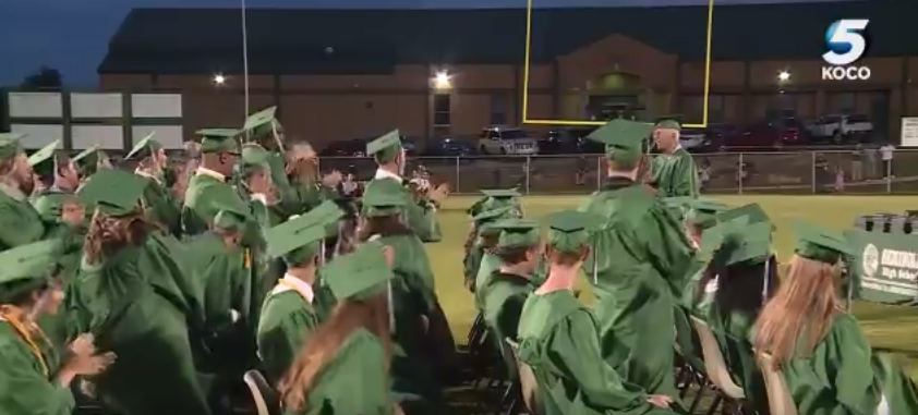 World War II veteran finally crosses graduation stage
