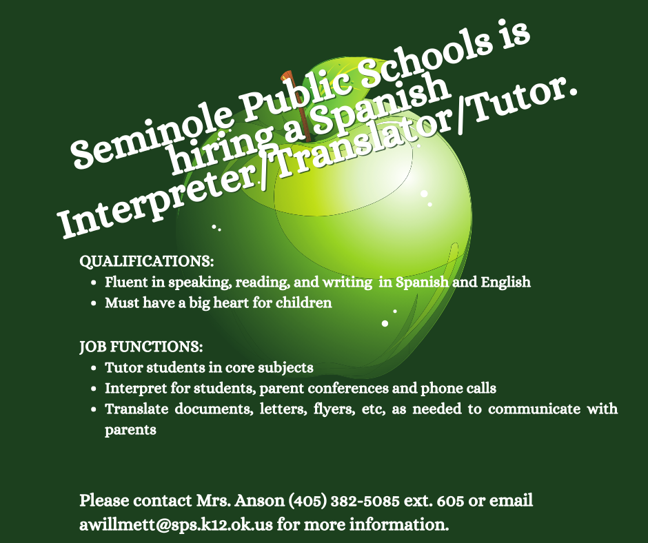 Spanish Interpreter/Translator/Tutor