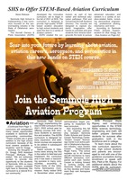 SHS to Offer STEM-Based Aviation Curriculum