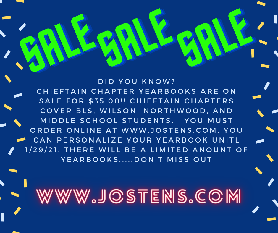 Chieftain Chapters Yearbook 2021