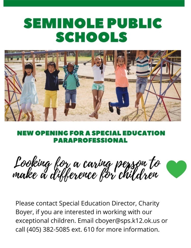 Special Education Paraprofessional 